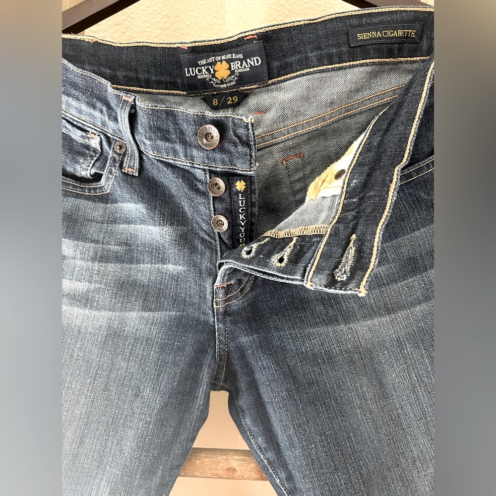 Lucky Brand cigarette jeans